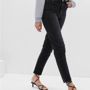 GAP Women's Cheeky Straight Sky High Jeans - 18r/34